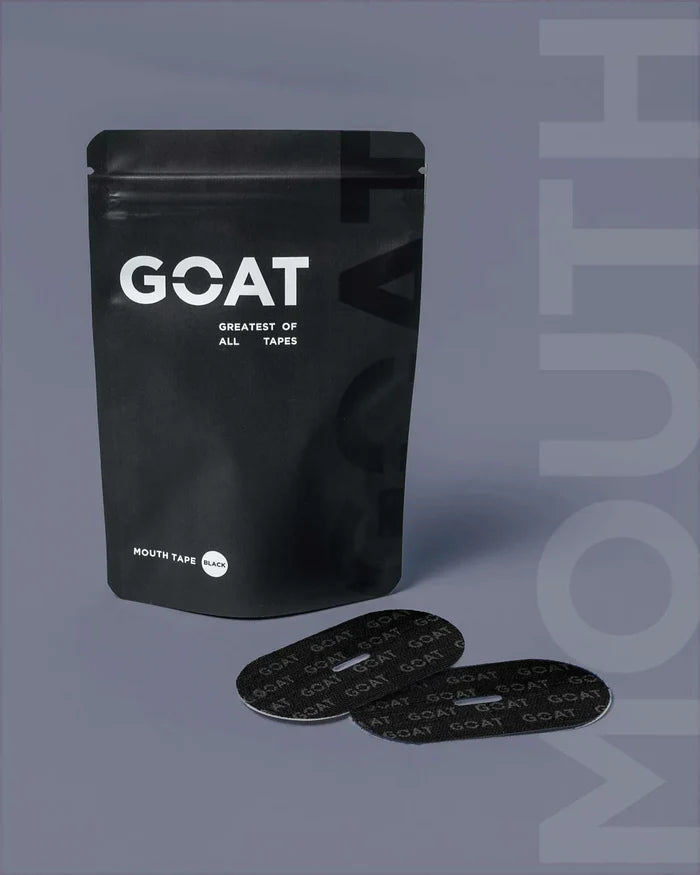 GOAT Mouth Tape w/ Slit - Black