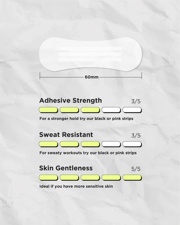 GOAT Nose Strips x30 Pack - Clear