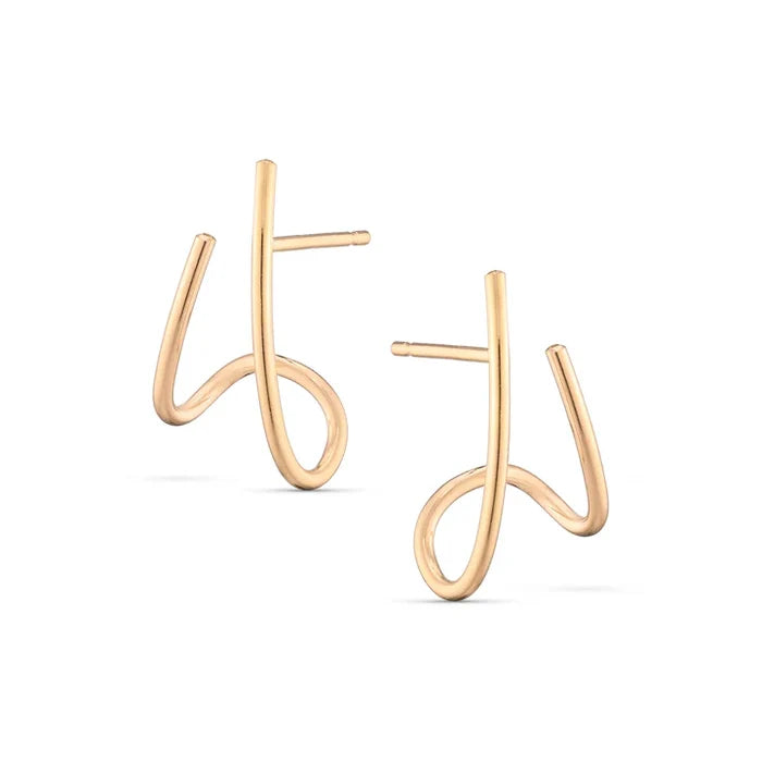 Gold Rye Earrings