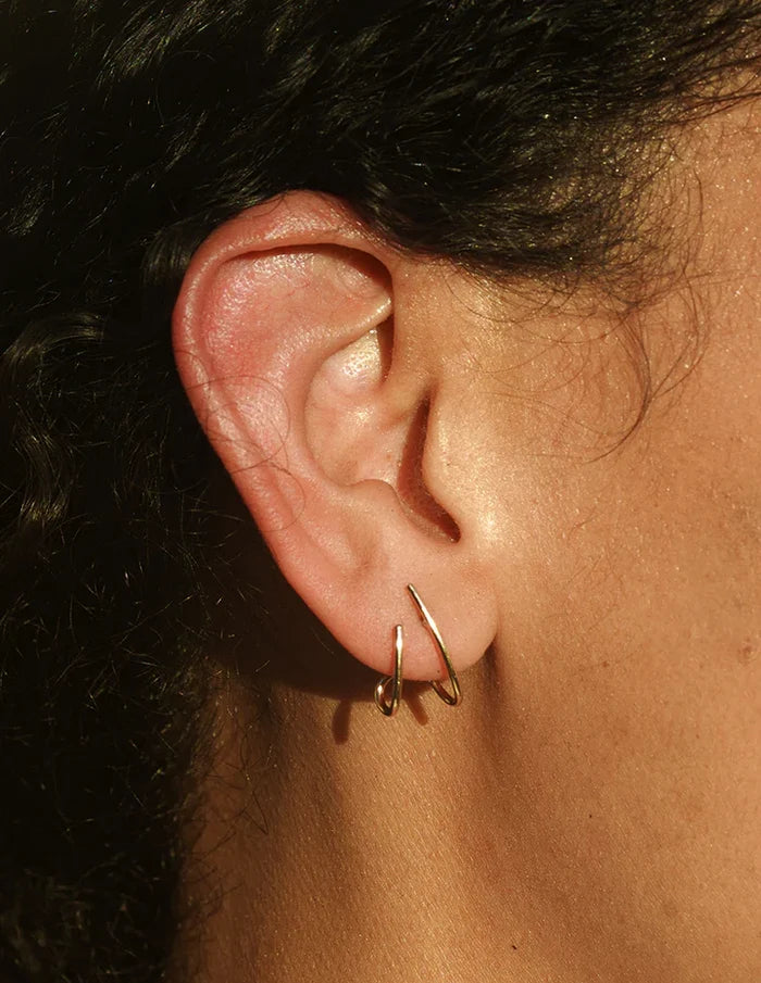 Gold Rye Earrings