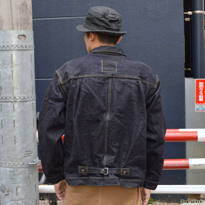 Ground-Alls SILVER STONE "G-S506XXE Rigid 46" WW2 Model Denim Jacket