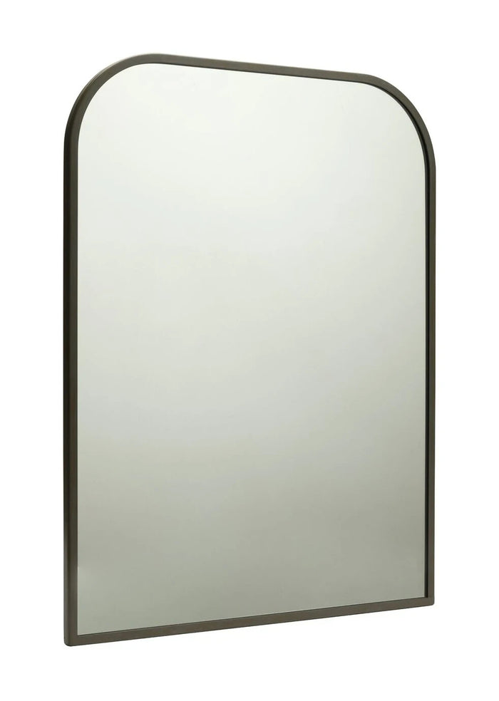 Habitat Distressed Zinc Effect Arch Wall Mirror - 70x54cm
