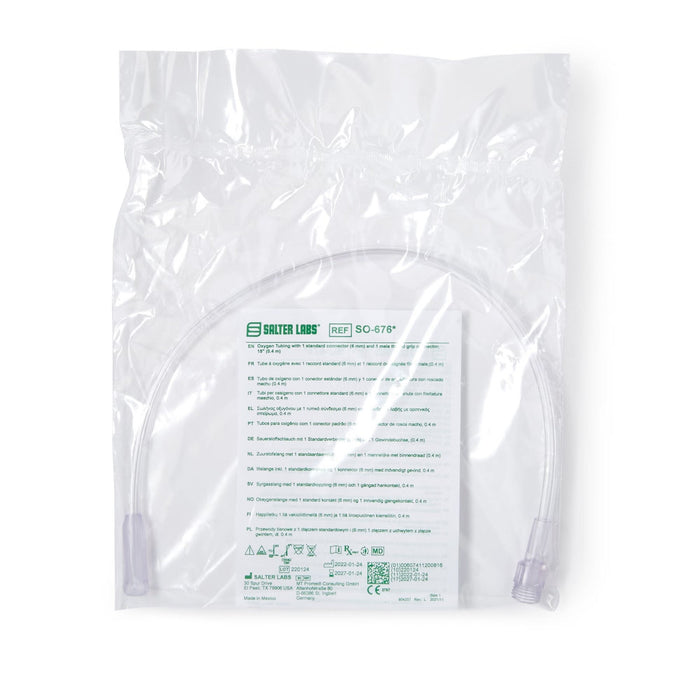 Halyard Concentrator Humidifier Adapter Tubing, 15" - SO-676-Single - LL Medico