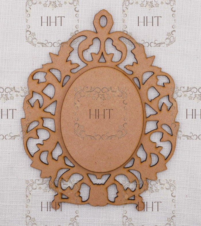Vintage Frame Ornament with Overlay by Handcrafted Holiday Traditions