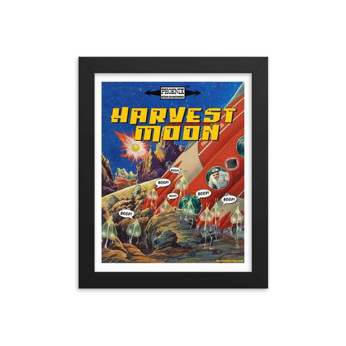 Harvest Moon Framed Print 2 - Phoenix Artisan Accoutrements