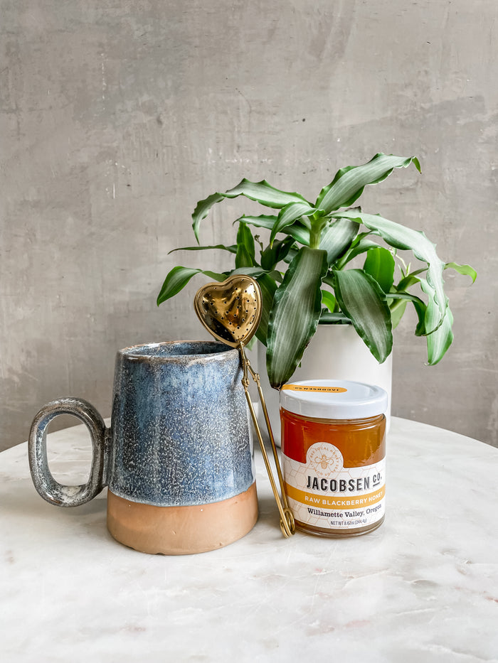 Heart of Gold Tea Strainer-Creative Co-Op-ECOVIBE