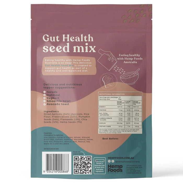 Hemp Foods Australia Gut Health Seed Mix 180g