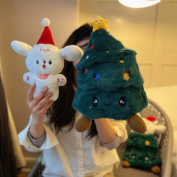 Hide-and-Seek Christmas Tree Puppy