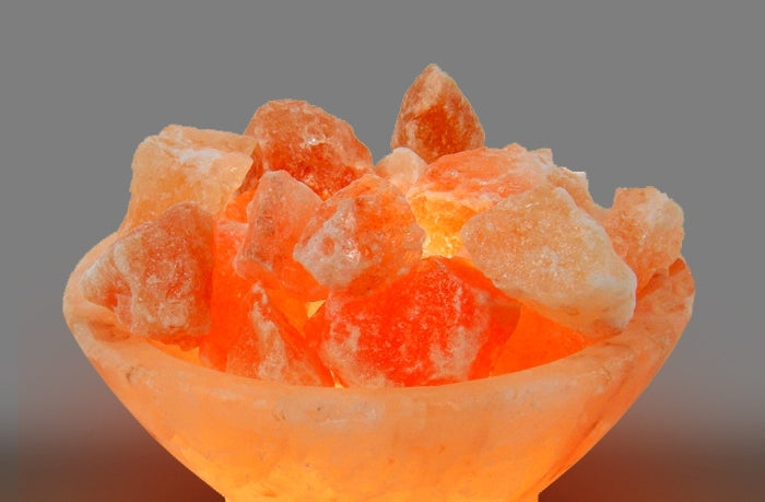 himalayan bath salt crystal rock