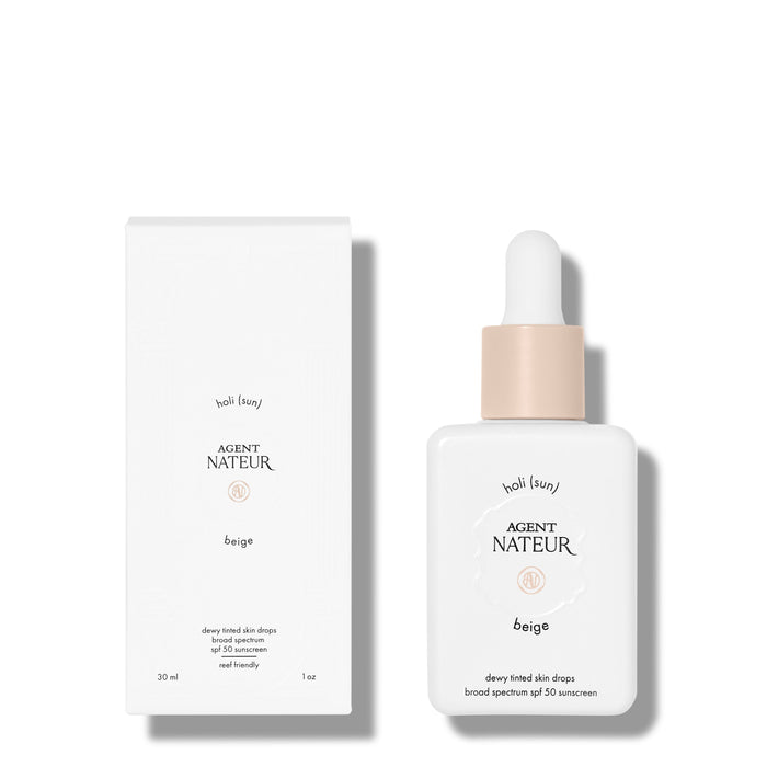 Agent Nateur-Holi (Sun)-Sun Care-holisundewytintedskindropsbeigewithbox-The Detox Market |