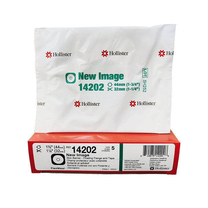 Hollister New Image Flextend Ostomy Skin Barrier, Cut-to-Fit, 44mm Flange, Up to 1 1/4" Stoma Opening - 14202 - LL Medico