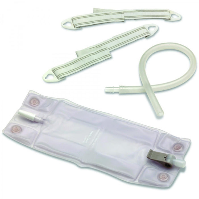 Hollister Vented Urinary Leg Bag Kit, 900 mL