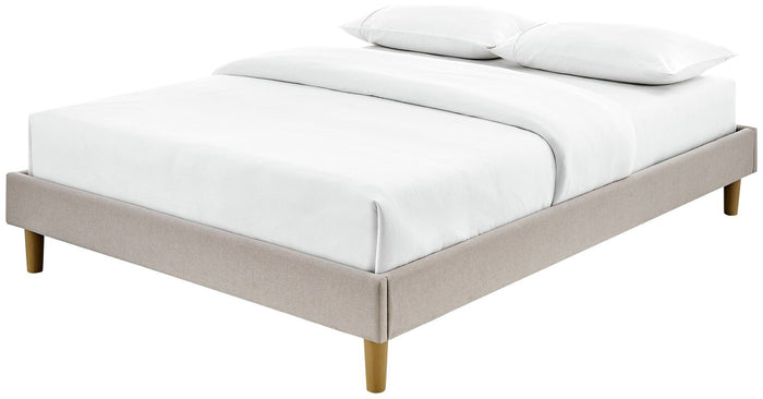 Home Arthur Platform Double Bed Frame - Natural