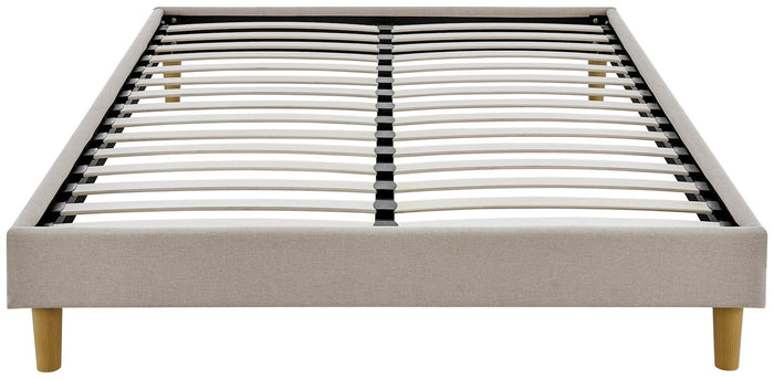 Home Arthur Platform Double Bed Frame - Natural