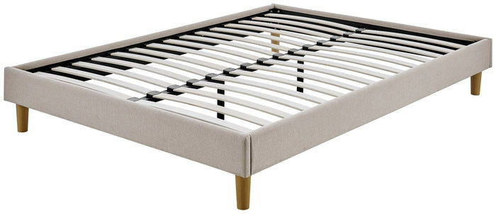 Home Arthur Platform Double Bed Frame - Natural
