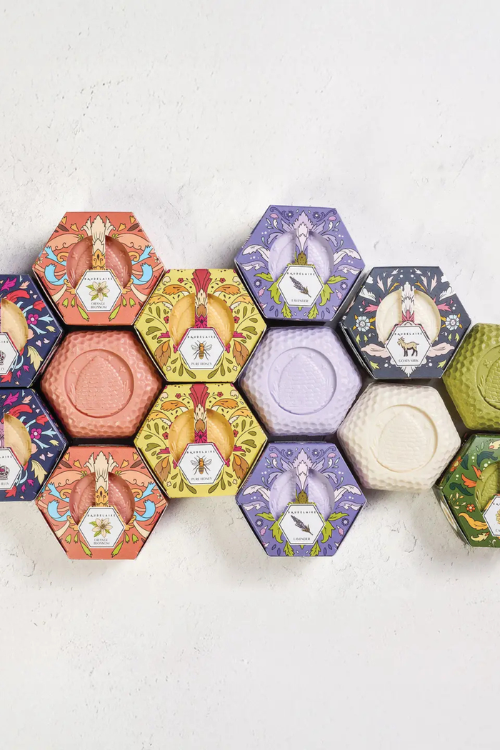 Honey Soap Hex Box