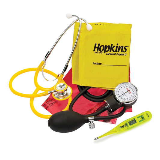 Hopkins Medical Products Single Patient Use Vital Signs Kit with Thermometer, Adult - 694863-Single - LL Medico