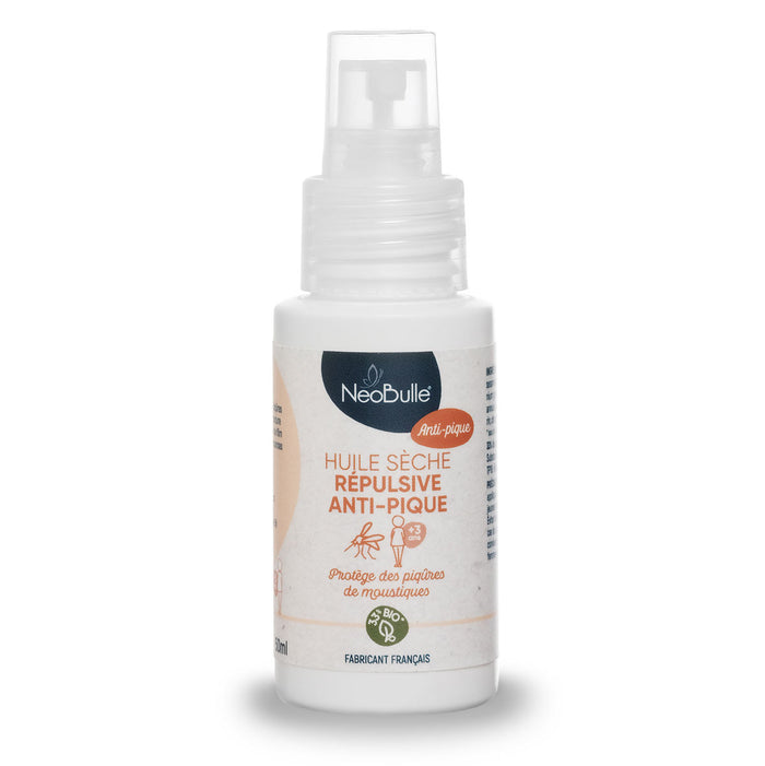 Huile sèche repulsive anti-pique 50ml +3ans