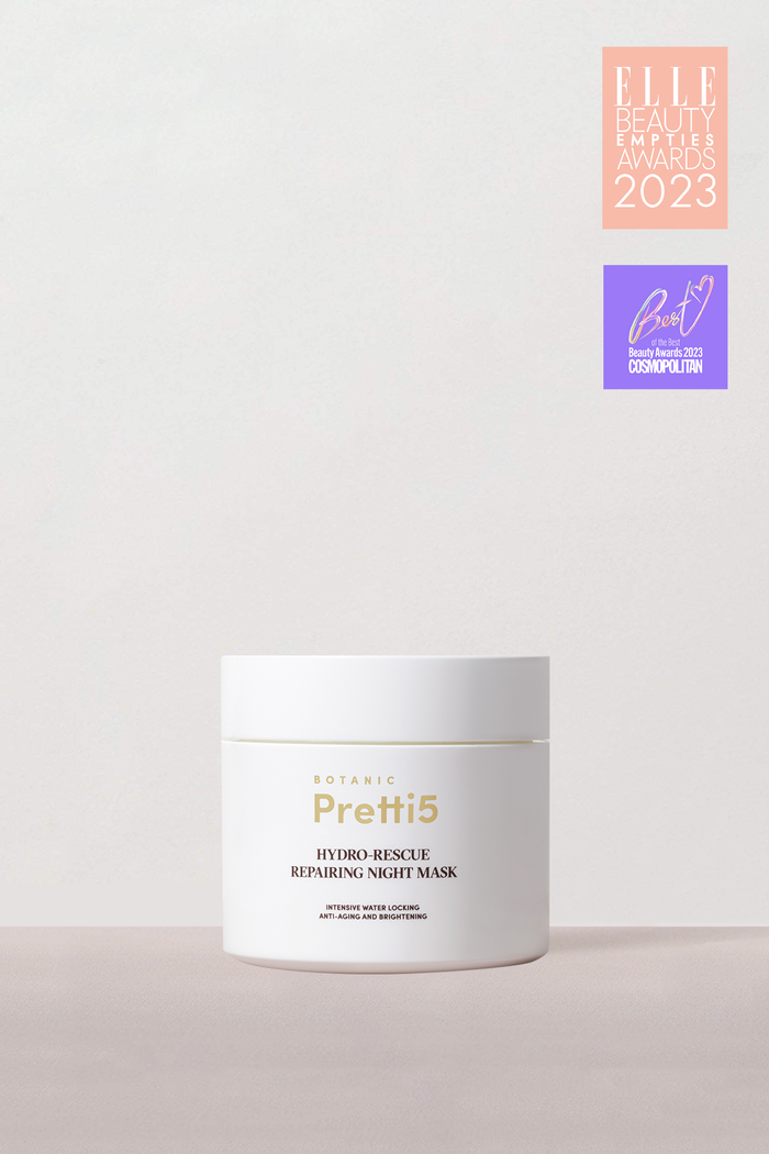 Hydro Rescue Repairing Night Mask-Pretti5 - TCM-Infused Clean Beauty For Natural Glow
