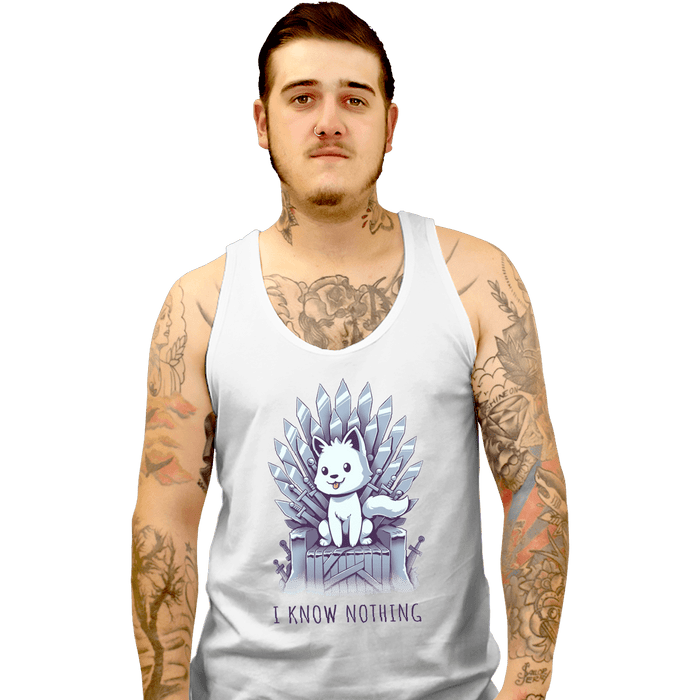 Tank Top, Unisex / Small / White