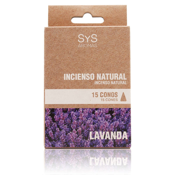 Incienso Natural Canela 15 Conos SYS Aromas