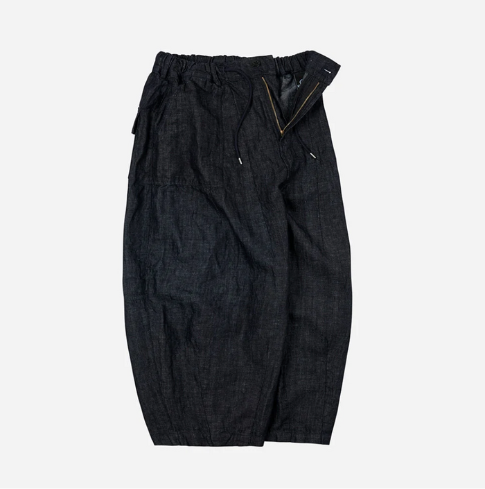 Indigo Denim Balloon Pants