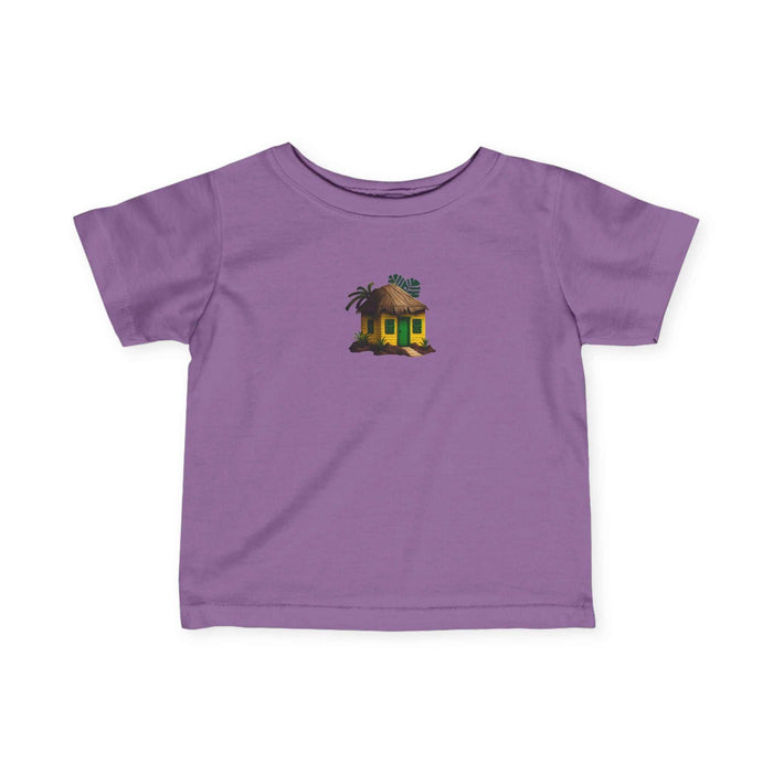 infant jersey tee tropical baby outfit