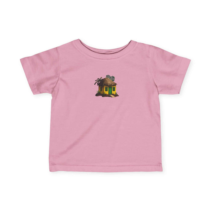infant jersey tee tropical baby outfit