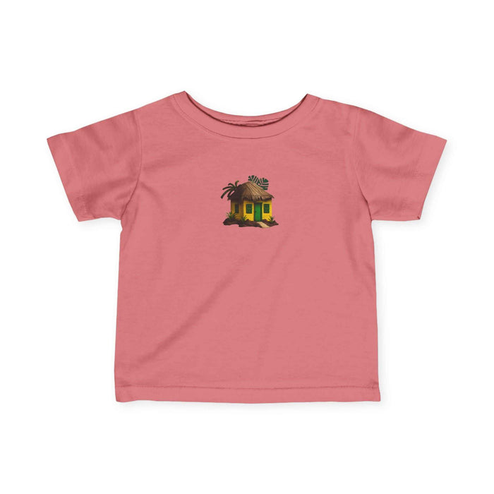 infant jersey tee tropical baby outfit