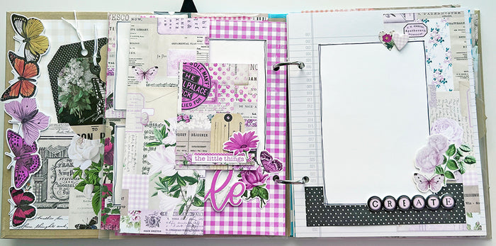 INSTRUCTIONS & VIDEO ACCESS ONLY - Live Life in Color Mini Book Project