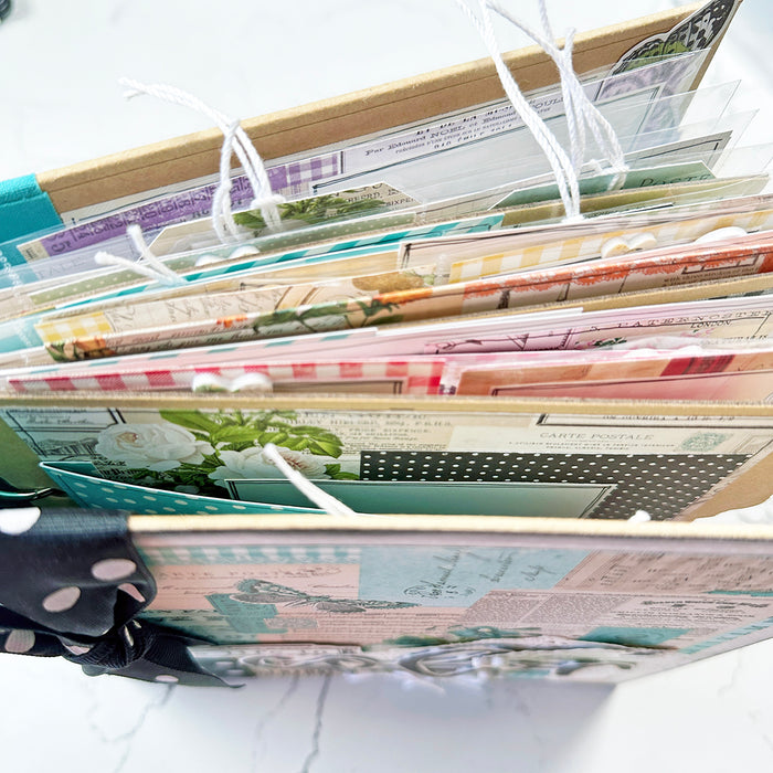INSTRUCTIONS & VIDEO ACCESS ONLY - Live Life in Color Mini Book Project