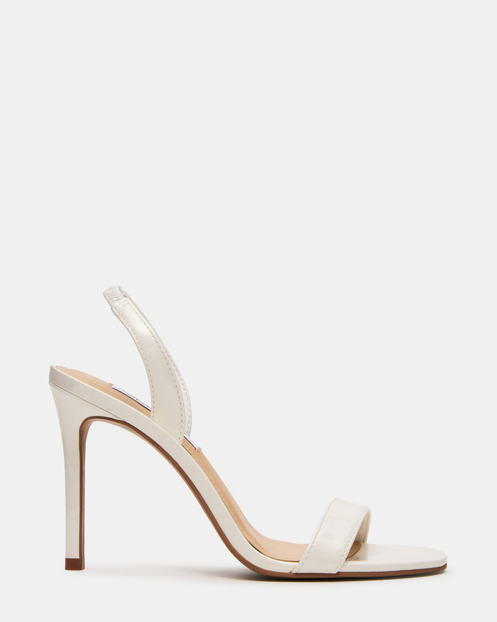 JADY Bone Pearlized Slingback Round-Toe Stiletto Women's Heel | Steve Madden