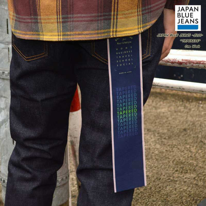 JAPAN BLUE JEANS "J201" 14.8oz Denim TAPERED