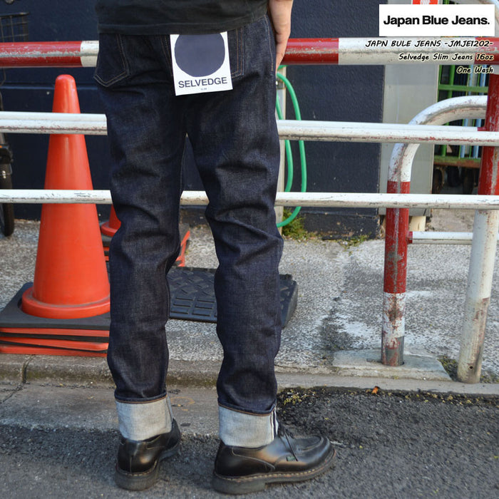 JAPAN BLUE JEANS "JMJE1202" Selvedge Slim Jeans 16oz