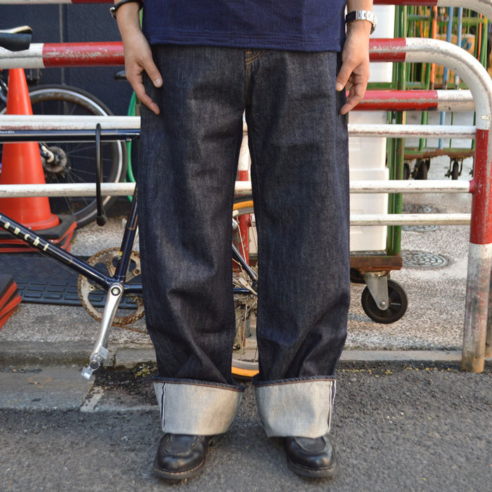 JAPAN BLUE JEANS "JMJE1301" Selvedge Wide Jeans 14oz