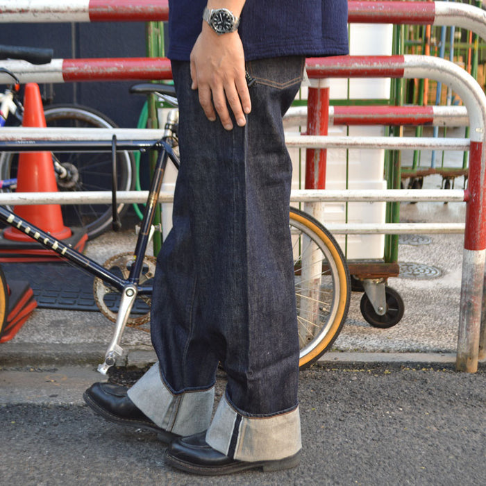 JAPAN BLUE JEANS "JMJE1301" Selvedge Wide Jeans 14oz