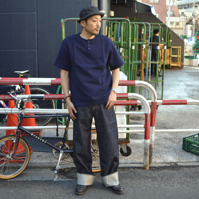 JAPAN BLUE JEANS "JMJE1301" Selvedge Wide Jeans 14oz