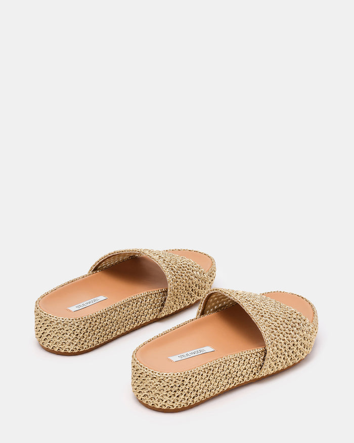 JEMMY GOLD RAFFIA