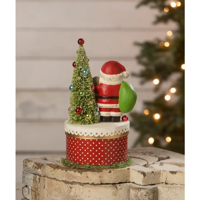 Joy Santa on Box back view