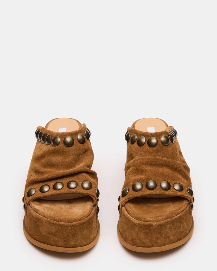 JULIUS CHESTNUT SUEDE