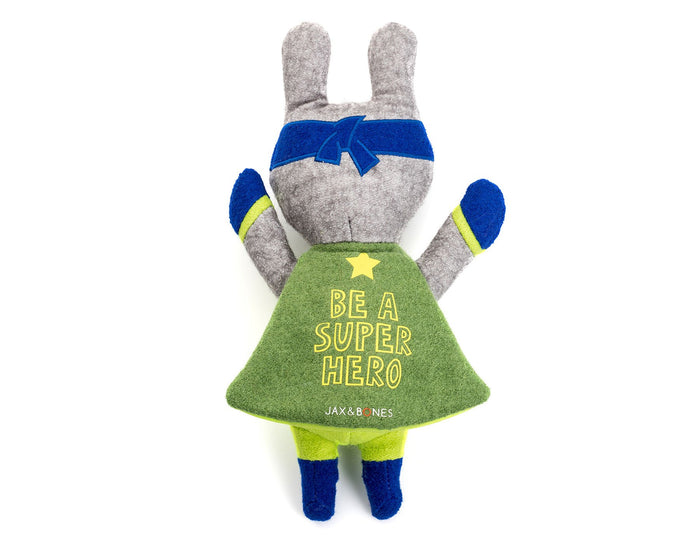Jumping Jax Rabbit 11" Wool Toy