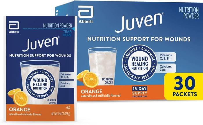 Juven Therapeutic Nutrition Drink Powder, Orange, 0.98 oz Packet - 66693-Pack - LL Medico