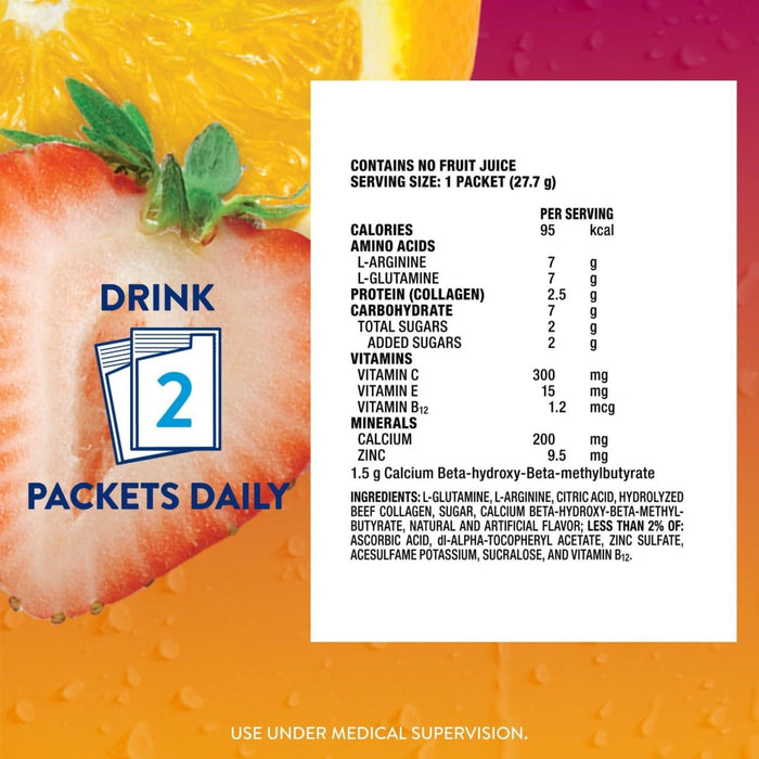Juven Therapeutic Nutrition Powder Packets, Fruit Punch, 1.01 oz - 66694-Single - LL Medico