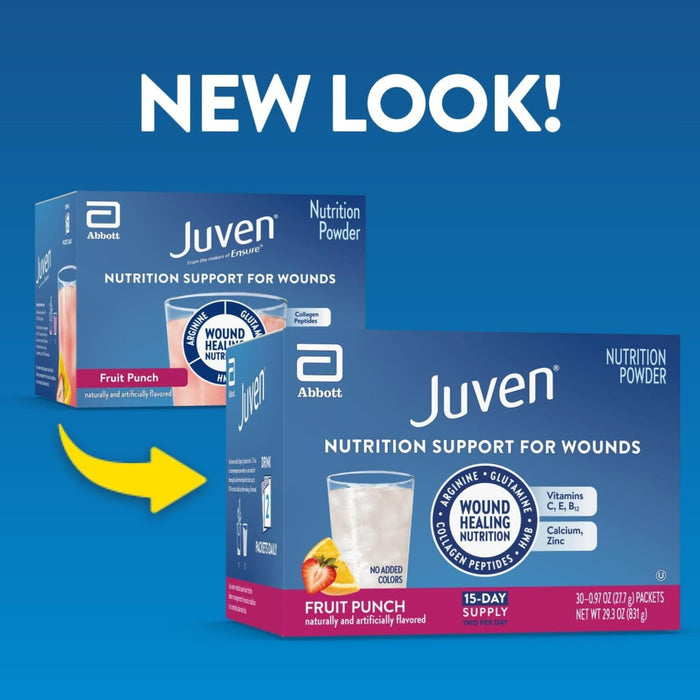 Juven Therapeutic Nutrition Powder Packets, Fruit Punch, 1.01 oz - 66694-Single - LL Medico