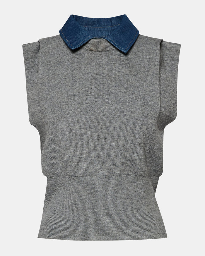 KELSON SWEATER CHARCOAL