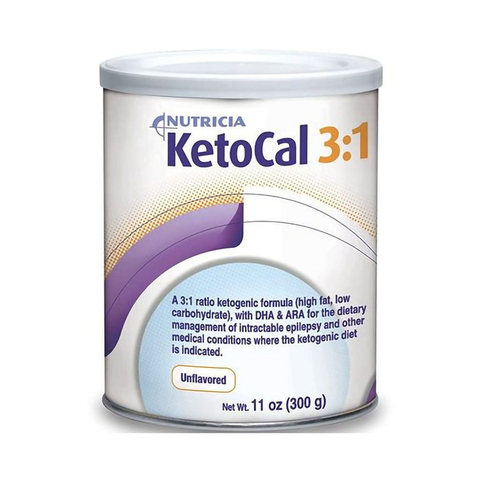 KetoCal 3:1 Oral Supplement Powder, Unflavored, 11 oz - 77155-Single - LL Medico