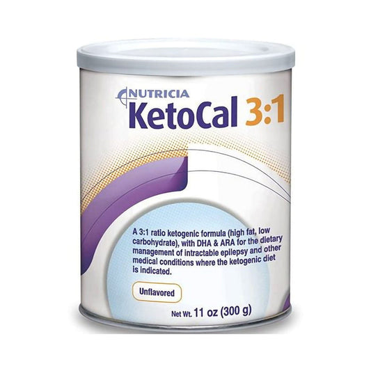 KetoCal 3:1 Oral Supplement Powder, Unflavored, 11 oz - 77155-Single - LL Medico