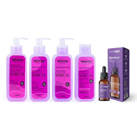 Kit SkinCareAnti Manchas Cosméticos + Sérum Bioretinol Dermachem