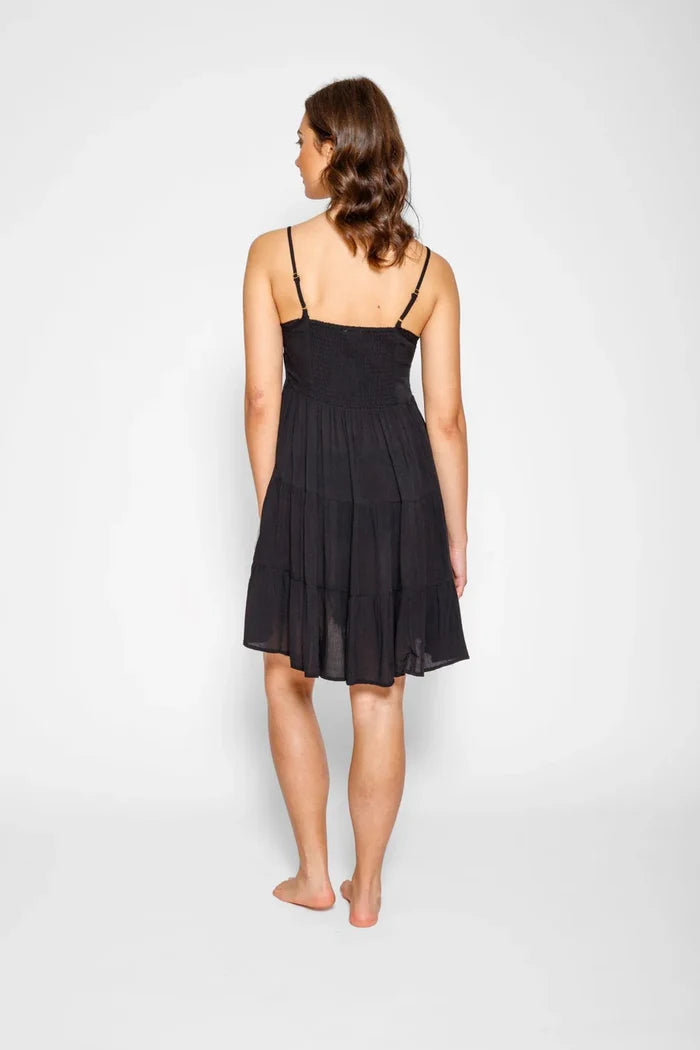 KOY RESORT MIAMI MINI TIERED DRESS
