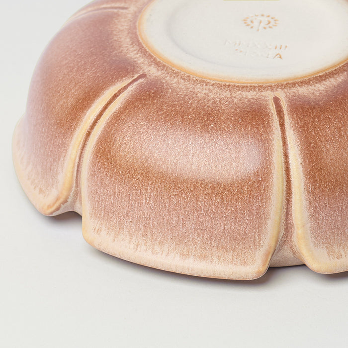 Large Flower Dish, Hazelnut